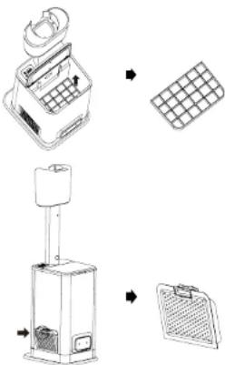 Concept VP6310 - WYJMOWANIE FILTRów STACIJ LADUJACEJ - 1