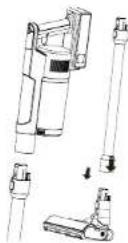 Concept VP6310 - MONTAJE DEL ASPIRADOR - 1