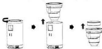 Concept VP6310 - DEZASMBAREA FiltRELOR - 1