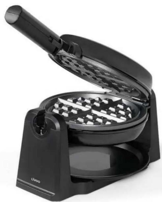 LIVOO DOP252 - Gaufrier rotatif - 1