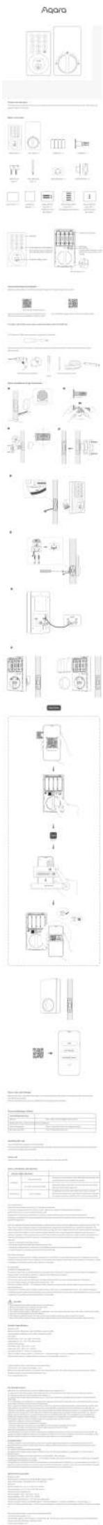 Aqara Smart Lock B50 - 1