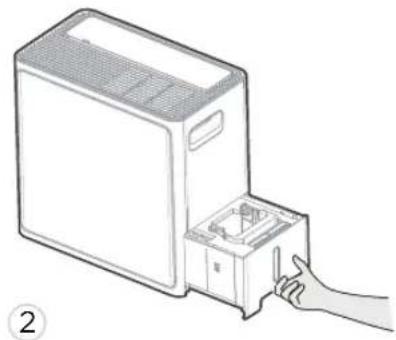 MIDEA MADA50R5AWT - Caster installation - 2