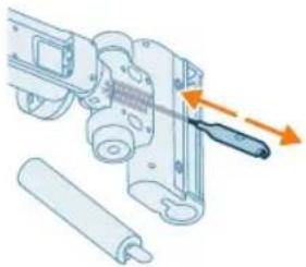 PHILIPS AquaTrio 7000 Series XW7263 - Clearing blockages from the AquaSpin nozzle - 1