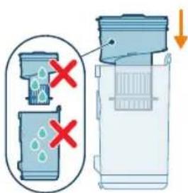 PHILIPS AquaTrio 7000 Series XW7263 - Manutenzione del sistema di gestione della polvere - 7