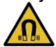 SIEMENS HZ32WA00 - ⚠ OSTRZEŻENIE – Niebezpieczeństwo: oddziaływanie magnetyczne! - 1
