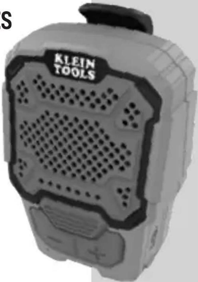 Klein Tools AEPWS1 - Altavoz portátil con conexión Bluetooth® - 1