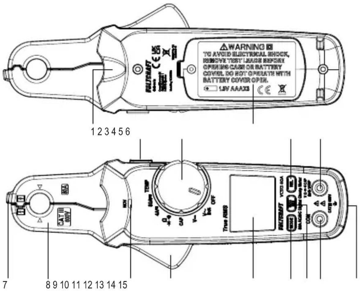 VOLTCRAFT VC513 - Overzicht - 1