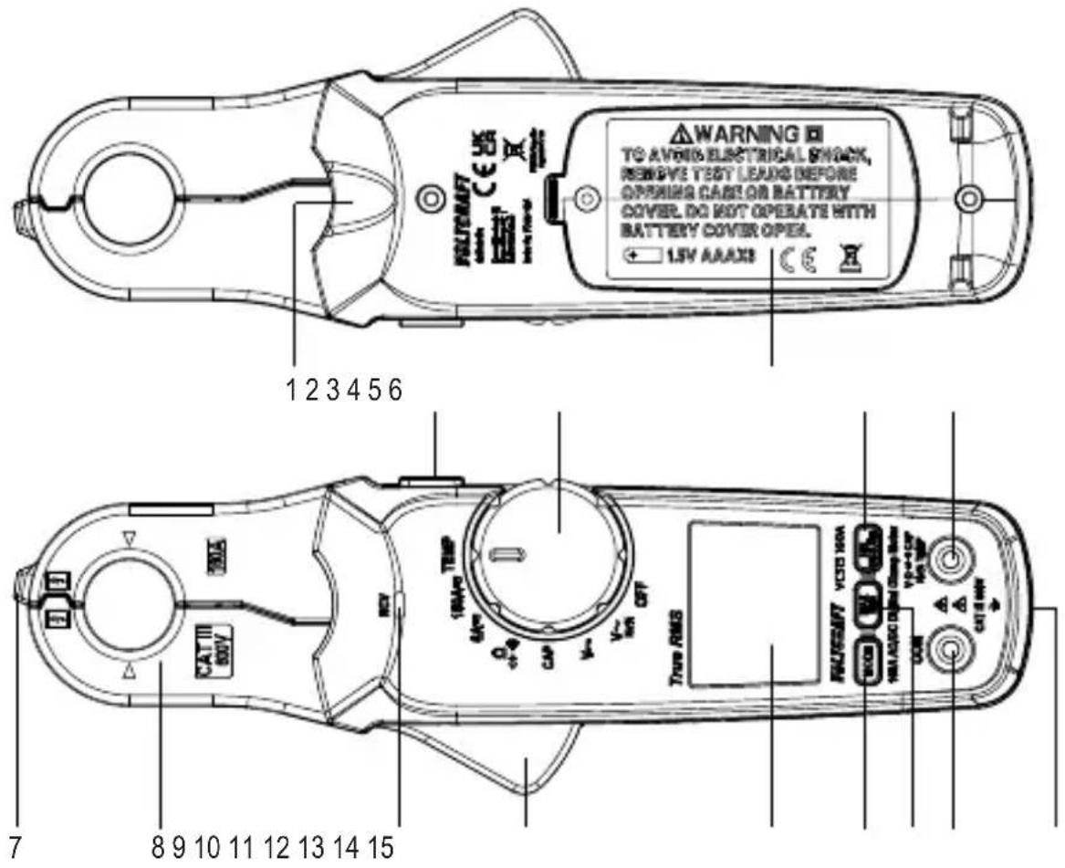 VOLTCRAFT VC515 - Übersicht - 1