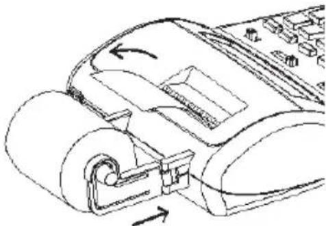OLIVETTI Summa 302 - Colocación del papel - 1