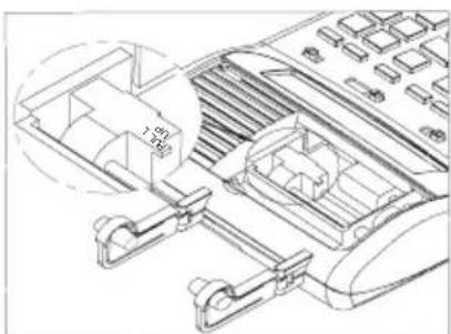 OLIVETTI Summa 302 - Introdução do papel - 1
