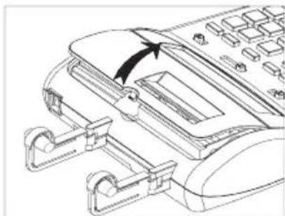 OLIVETTI Summa 302 - Substituição da fita - 1