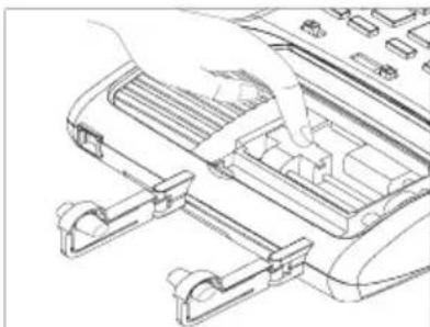 OLIVETTI Summa 302 - Replacing Ink Roller - 3