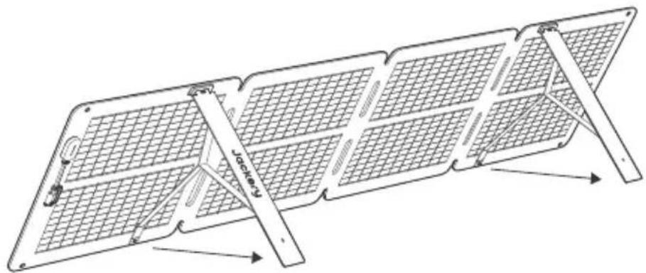 Jackery SolarSaga 100 Air - ● DÉPLIAGE DU PANNEAU SOLAIRE - 3