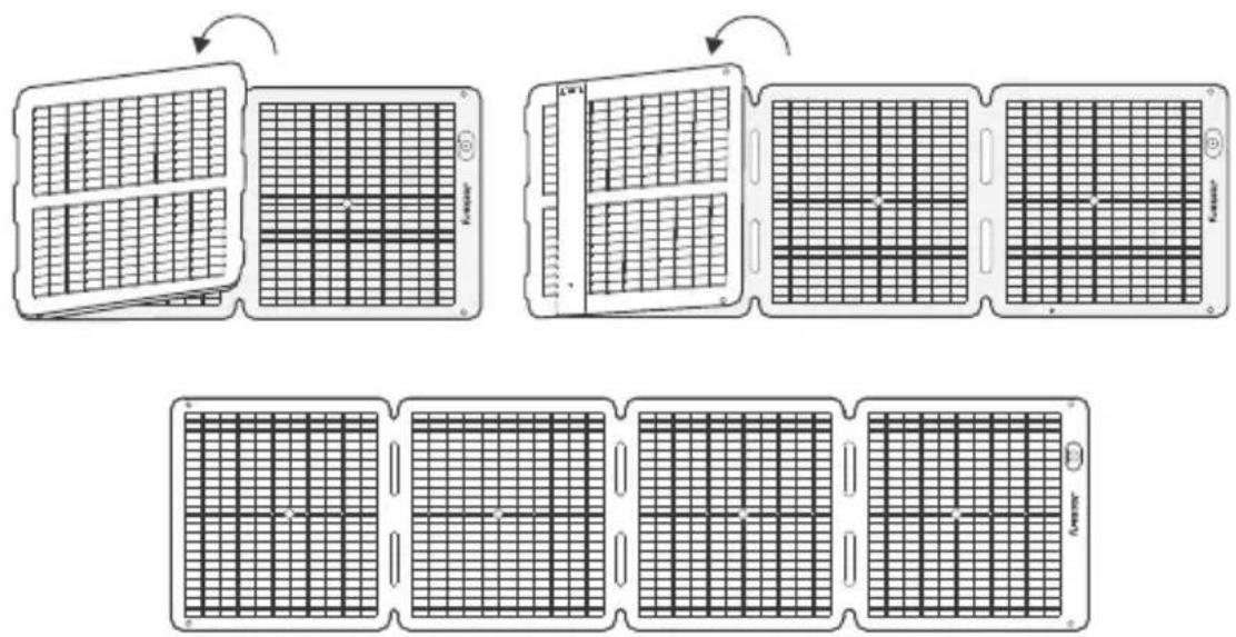 Jackery SolarSaga 100 Air - ● DESPLIEGUE DEL PANEL SOLAR - 2