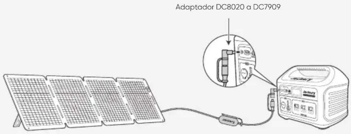 Jackery SolarSaga 100 Air - ADAPTADOR DC8020 A DC7909 - 1