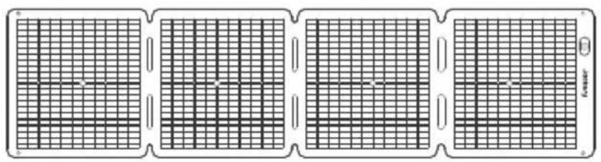 Jackery SolarSaga 100 Air - PLEGADO DEL PANEL SOLAR - 1