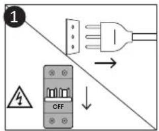CANDY F CP605XL/ECH64C - Αλλαγή της λάμπας (εξαρτάται από το μοντέλο) - 1