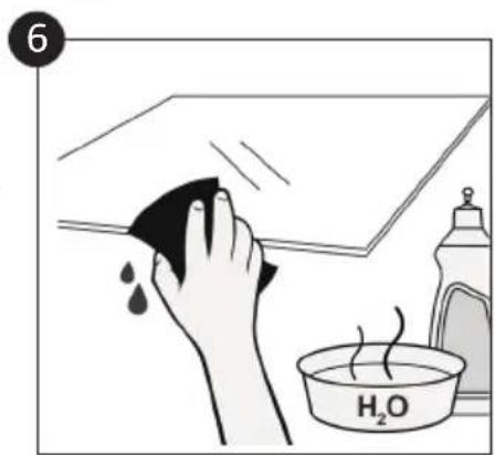 CANDY F CP605XL/ECH64C - Removal and Cleaning of the Glass Door (depends on model) - 6