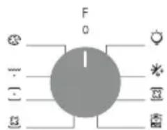 CANDY F CP605XL/ECH64C - Näytön kuvaus (Uunimallista riippuen.) - 10