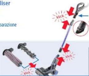 liser parazione click click
