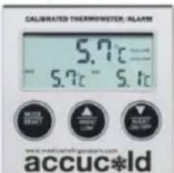 Accucold VLT650ADA - THERMOMETRE / ALARME - 1