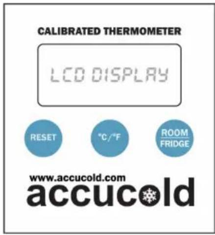 Accucold FF7LWBIPLUS2 - Thermomètre (modèles PLUS2): - 1