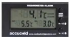 Accucold FF6LWPLUS2ADA - Thermomètre/Alarme (Modèles MED) - 1