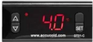 Accucold FF6LWPLUS2ADA - Digital Thermostat for the AGP96RF/AGP34RF - 1