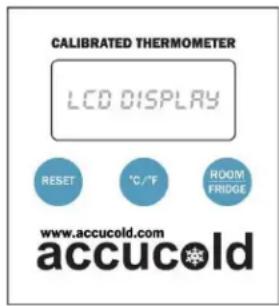 Accucold FF6LWPLUS2ADA - Thermomètre (Modèles PLUS2) - 1