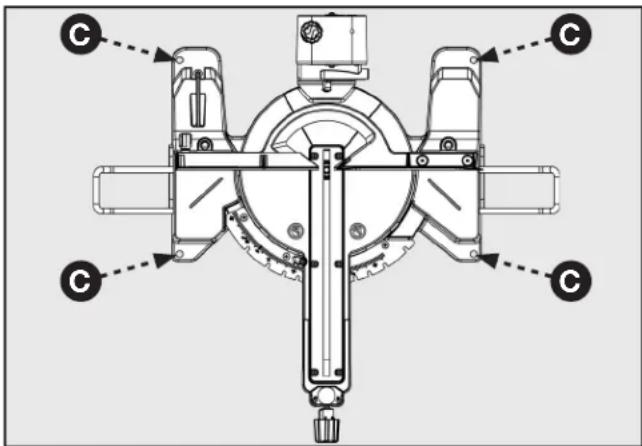 DELTA S26-272L - GOUPILLE DE VERROUILLAGE DU BRAS DE SCIE - 2