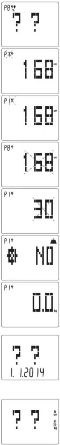 TERRAILLON POP Easy View - Eingabe der Daten - 1