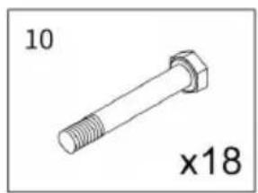 Vevor ssshkytxs-d - PART LIST - 10