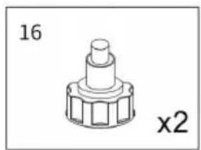 Vevor ssshkytxs-d - PART LIST - 16