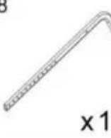 Vevor ssshkytxs-e - PARAMÈTRE DU PRODUIT - 9