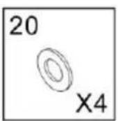 Vevor ssshkytxs-e - (Assemble the parts and accessories as shown) - 10