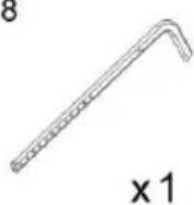 Vevor ssshkytxs-e - PART LIST - 8