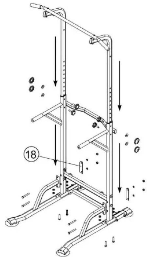 Vevor ssshkytxs-e - (Assemble the parts and accessories as shown) - 5
