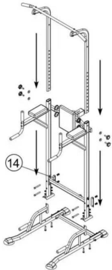 Vevor ssshkytxs-g - Stap 1: Installeer het basisdeel - 8
