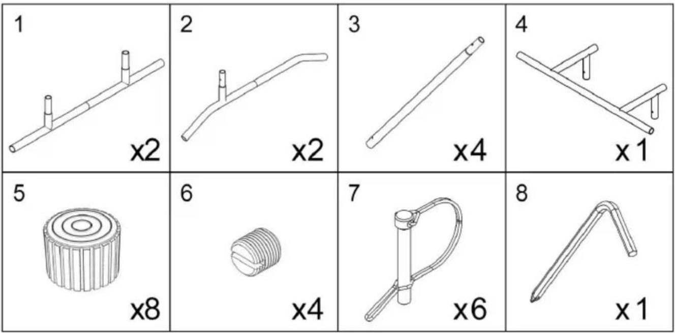 Vevor ssshkytxs-c - PART LIST - 1