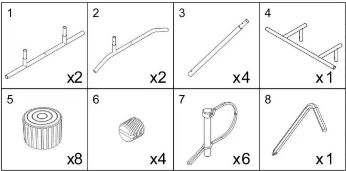 Vevor ssshkytxs-a - TEILELISTE - 1