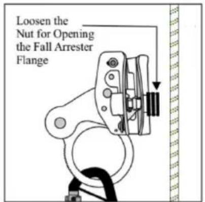 Vevor ROPE-Z-14-150 - Follow these steps to install the Fall Arrester - 3