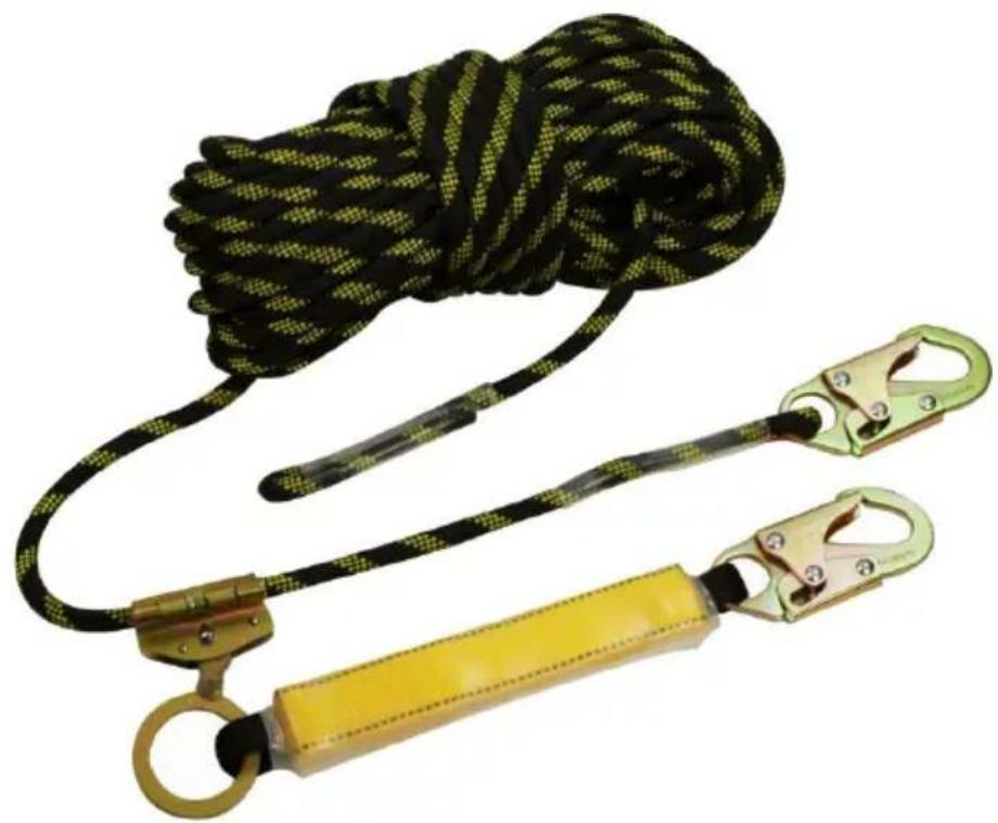 Vevor ROPE-Z-14-150 - LIGNES DE VIE DE PROTECTION CONTR LES CHUTES   MANUEL DE L'UTILISATEUR - 1