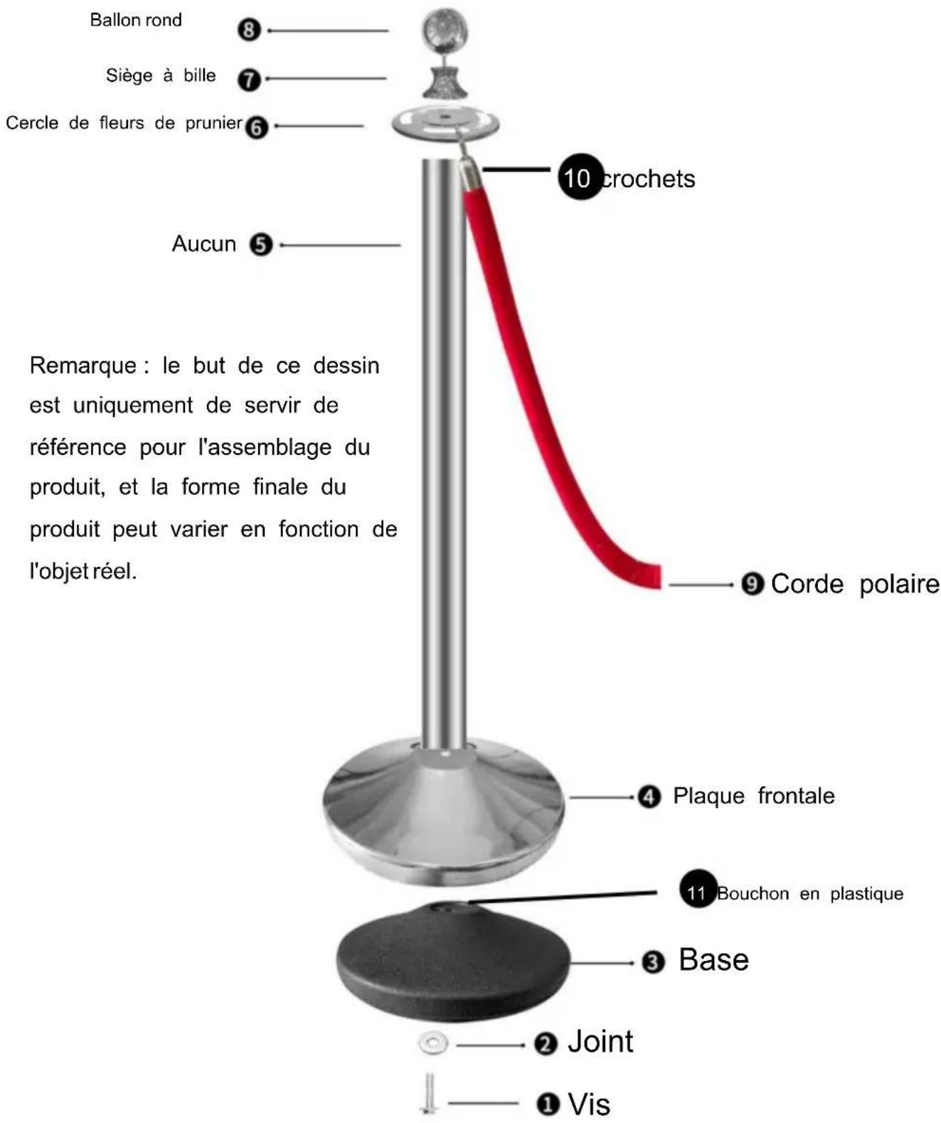 Vevor TJDYQTCRED6-4 - CONSERVEZ CESINSTRUCTIONS - 5