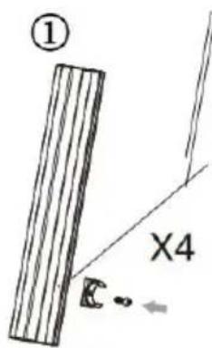 Vevor KH-CW01-G - PARTS LIST - 1