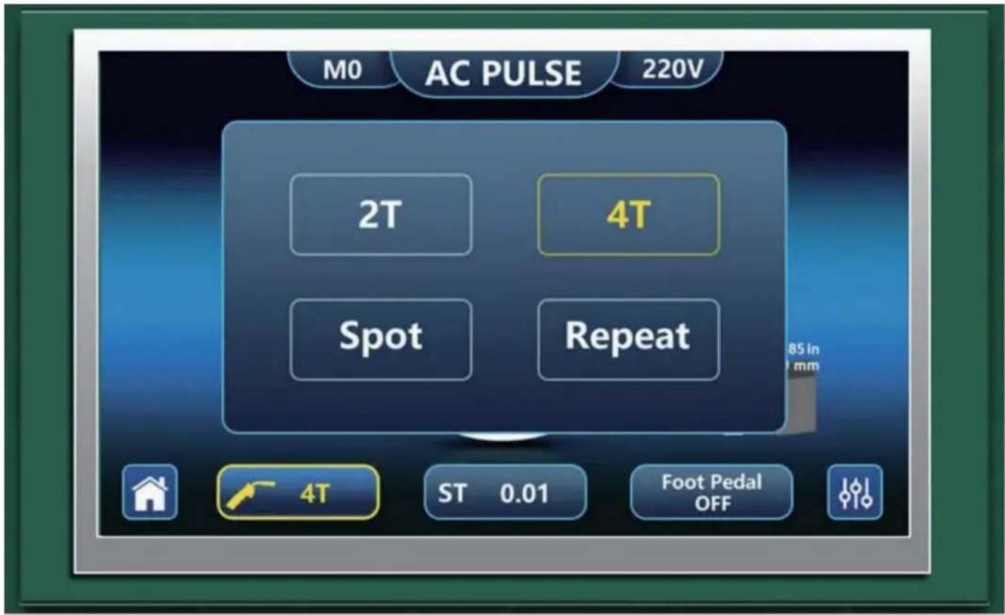 Vevor ACDC TIG-225 - DCTIG,ACTIG, DC PULSE, AC PULSEBETRIEB SEITE BESCHREIBUNG - 1