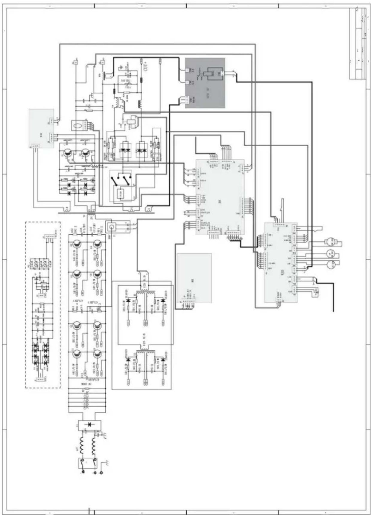 Vevor ACDC TIG-225 - WIRING DIAGRAM - 1