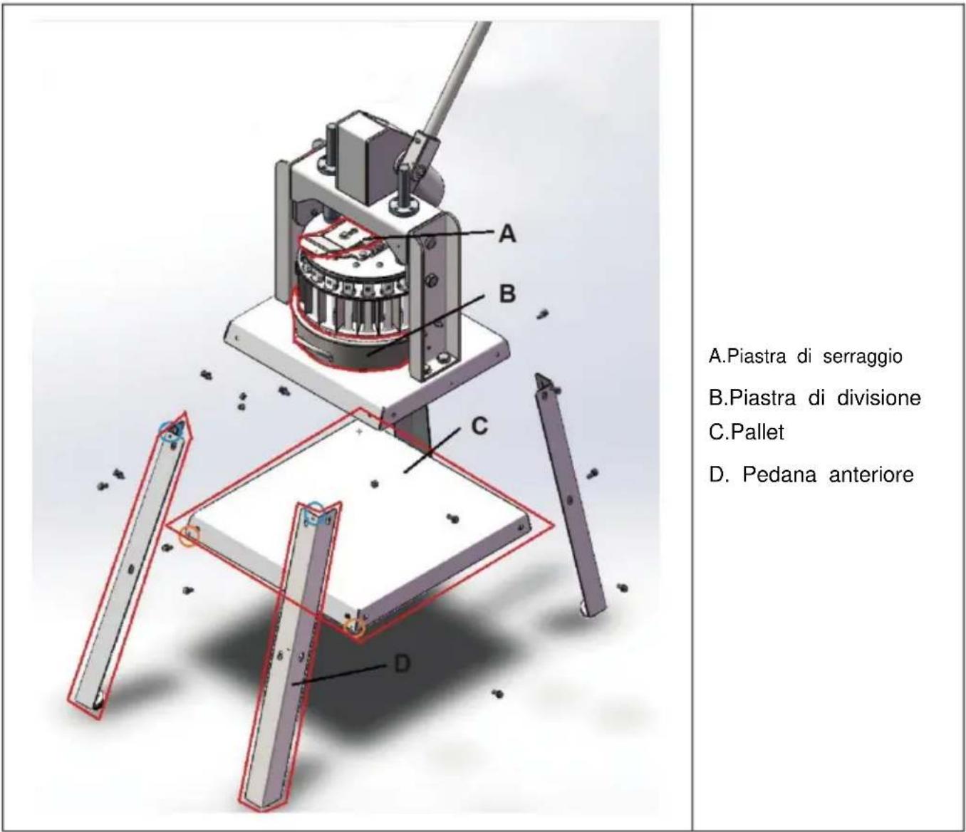 Vevor XZ-10 - Diagramma del prodotto - 1