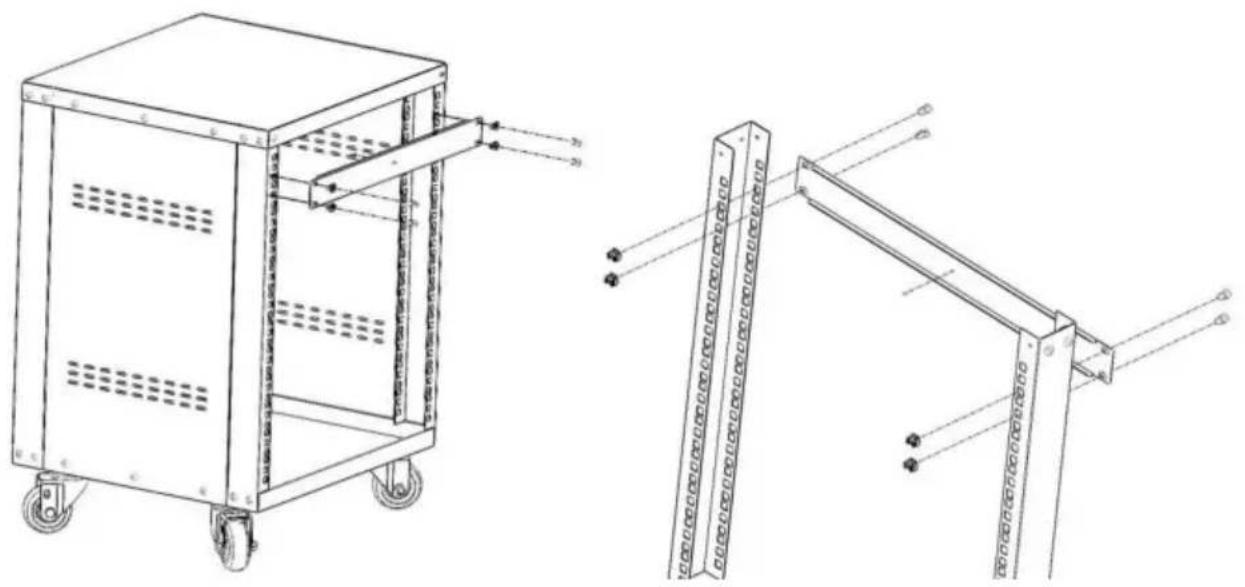 Vevor SPT-605-16 - INSTALLAZIONE RACK SERVER - 5