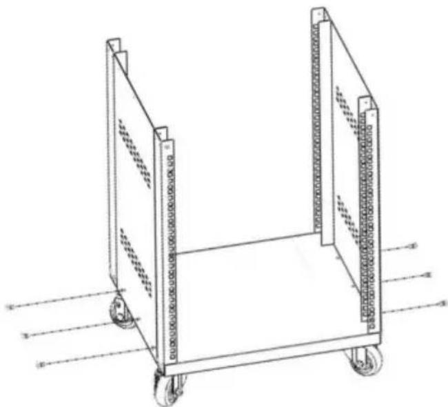 Vevor SPT-605-16 - INSTALLATION AV SERVERRACK - 3