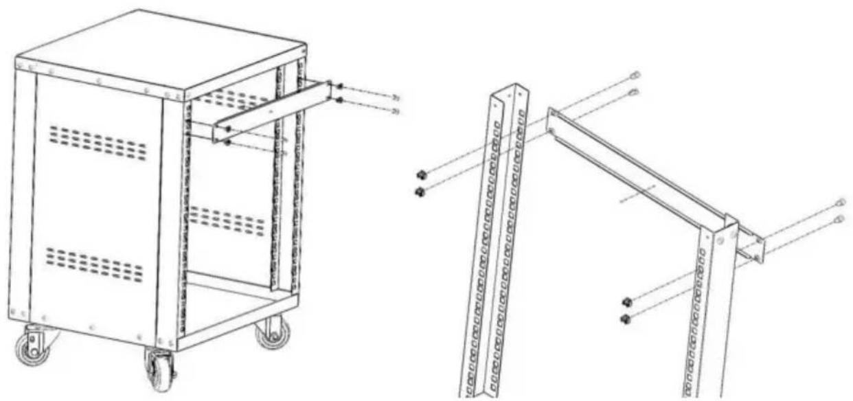 Vevor SPT-605-16 - INSTALLATION AV SERVERRACK - 5